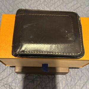 Vintage Louis Vuitton Men’s Bifold Wallet | Soft Brown Leather | Classic Logo